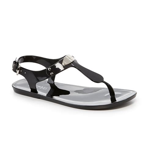 michael kors sandalen zwart|michael kors sandals on sale.